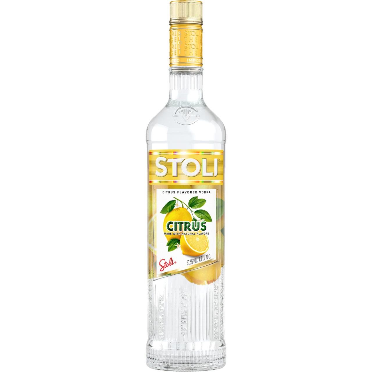 Stoli Citrus Vodka 37,5% 0,7l