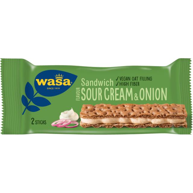 Wasa Sandwich Sour Cream & Onion 33g