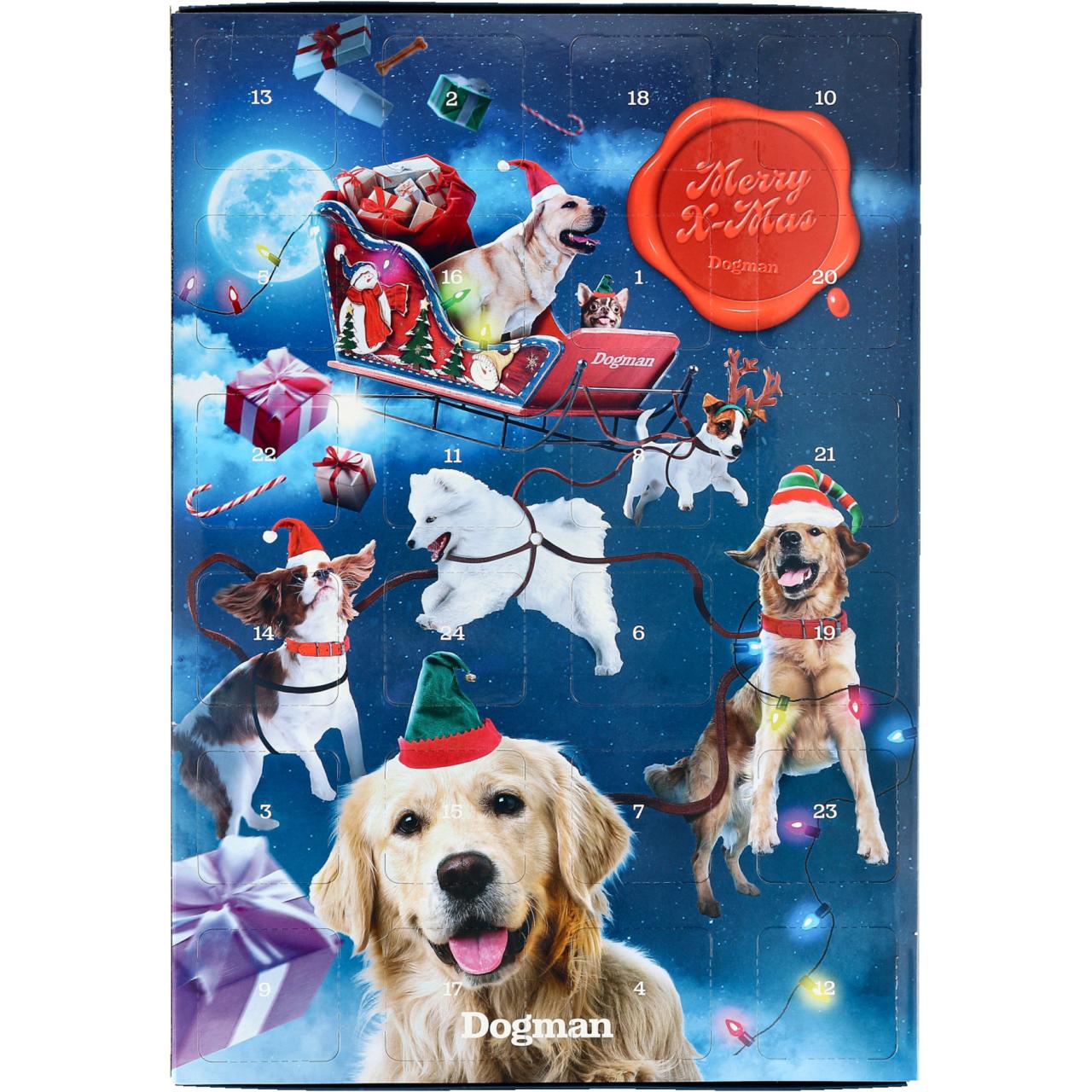 Dogman X-mas Julekalender Hund 120g