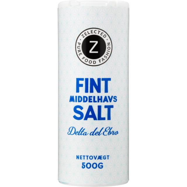 Zelected Fint Middelhavs Salt/Salz 500g