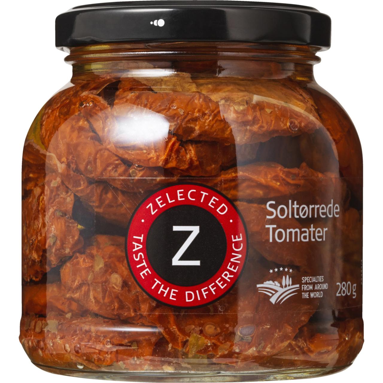 Zelected Soltørrede Tomater I Solsikkeolie/Getrocknete Tomaten in Sonnenblumenöl 280g