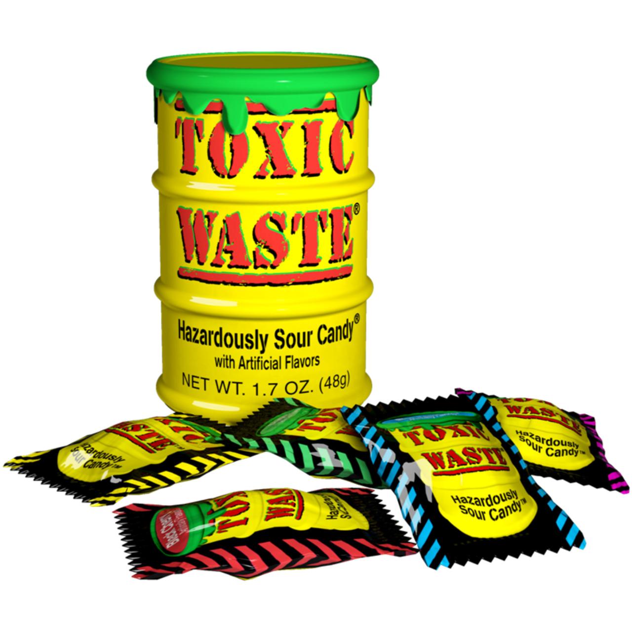 Toxic Waste Hazardously Sour Candy 48g