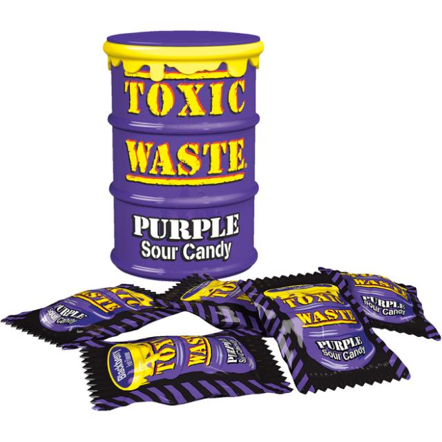 Toxic Waste Purple Sour Candy 42g