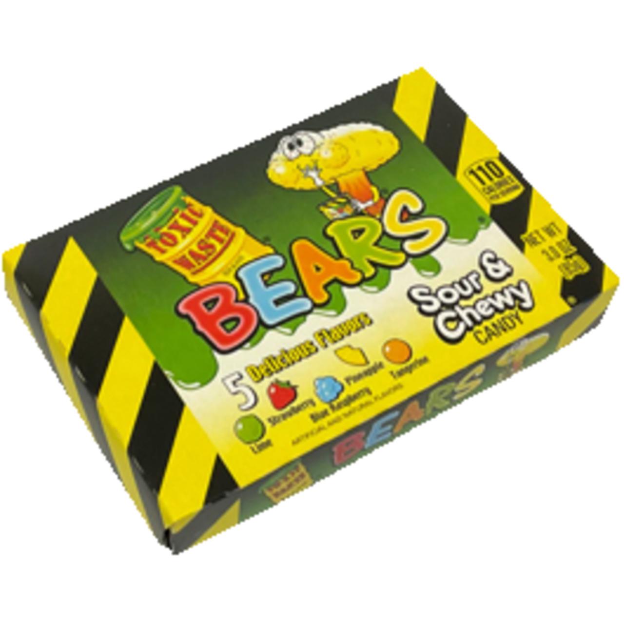 Toxic Waste Bears Sour Chewy Candy 85g