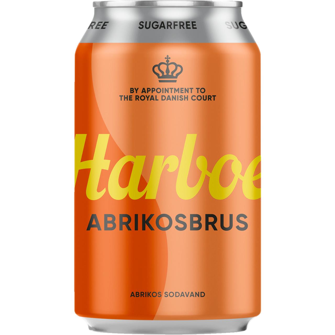 Harboe Abrikosbrus Sugar Free 24x0,33l