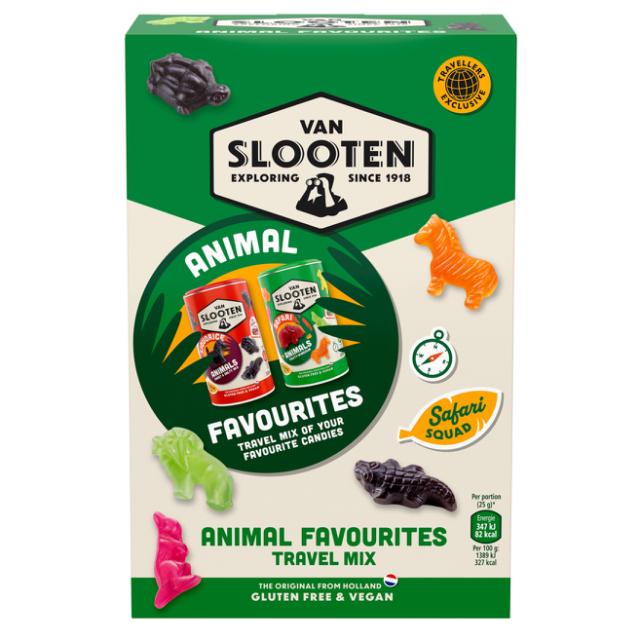 Van Slooten Travel Mix Animal Favourites 900g