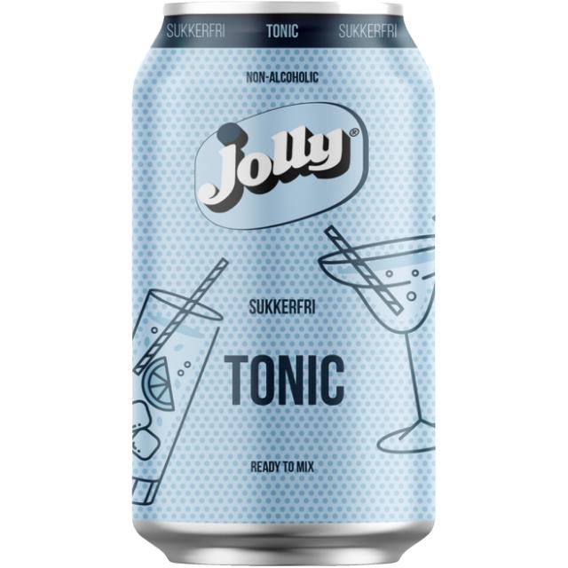 Jolly Tonic Sukkerfri 12x0,33l
