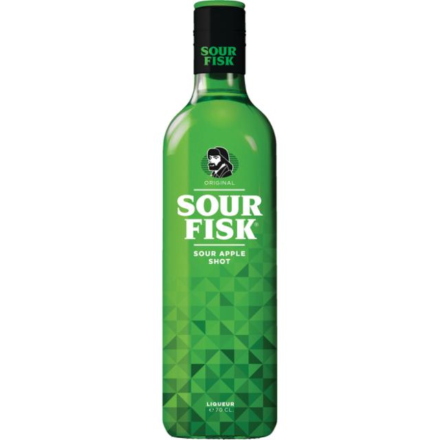 Sour Fisk Sour Apple Shot 15% 0,7l