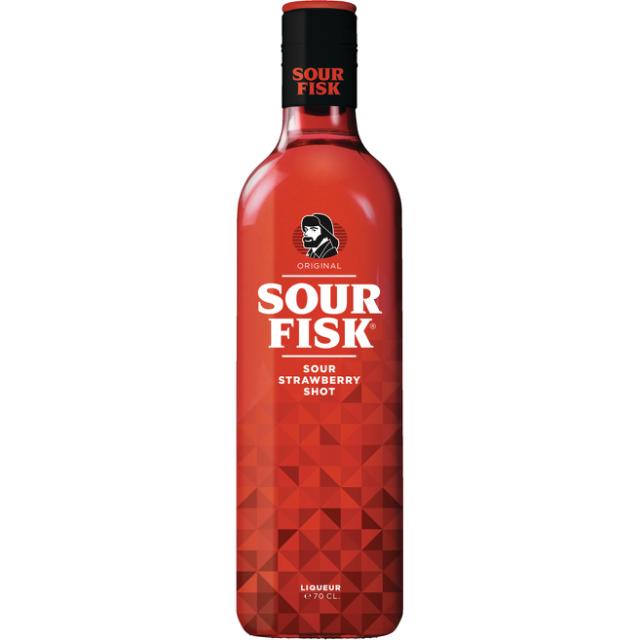 Sour Fisk Sour Strawberry Shot 15% 0,7l