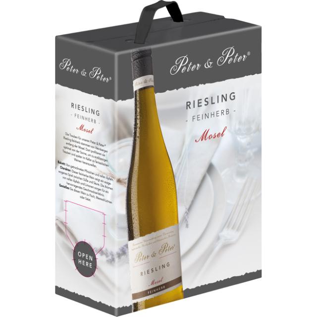 Peter & Peter Riesling Feinherb 11% 3l BIB