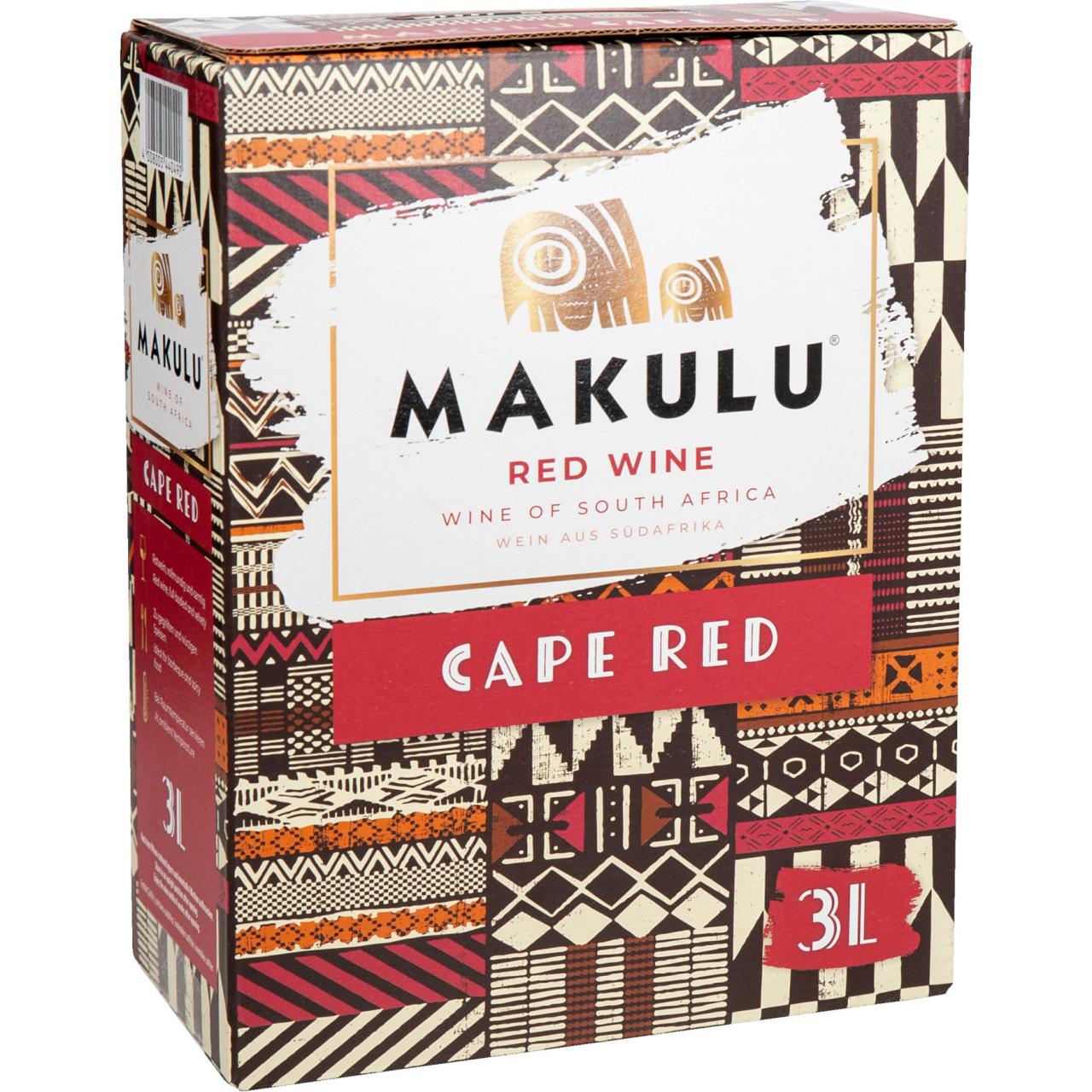 Makulu Cape Red 12,5%  3l BIB