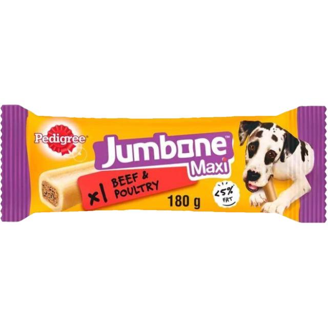 Pedigree Jumbone Oksekød & Fjerkræ Maxi 180g