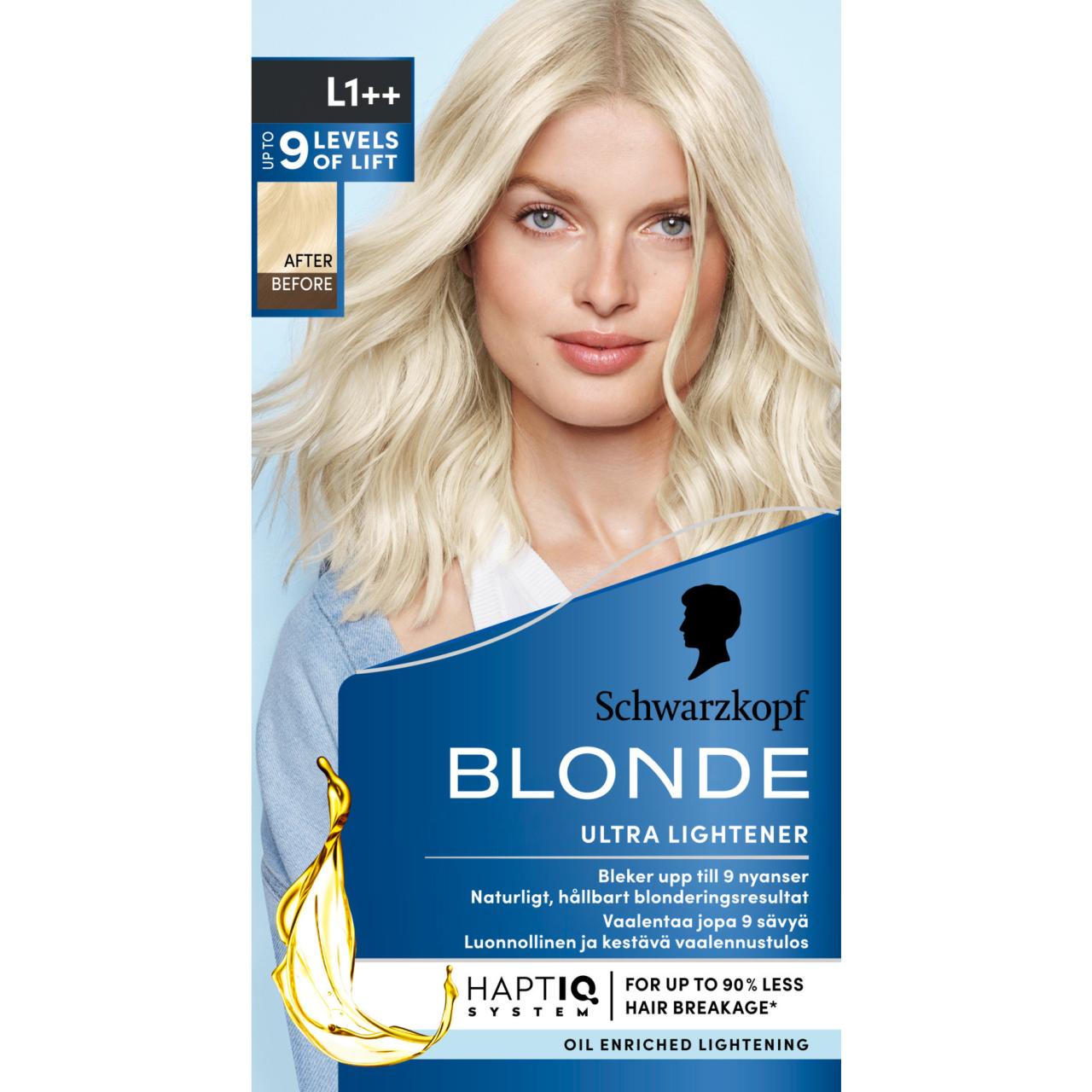 Schwarzkopf Haarfarbe Blonde L1++ Extreme Lightener