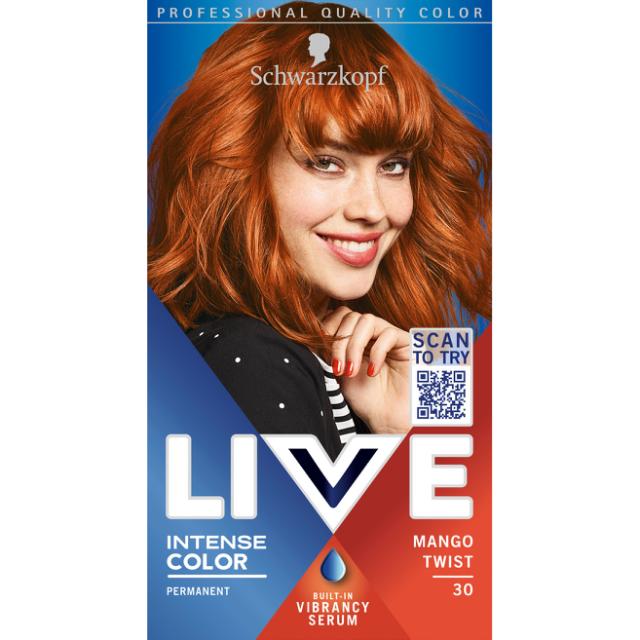 * Schwarzkopf Haarfarbe Live 30 Mango Twist