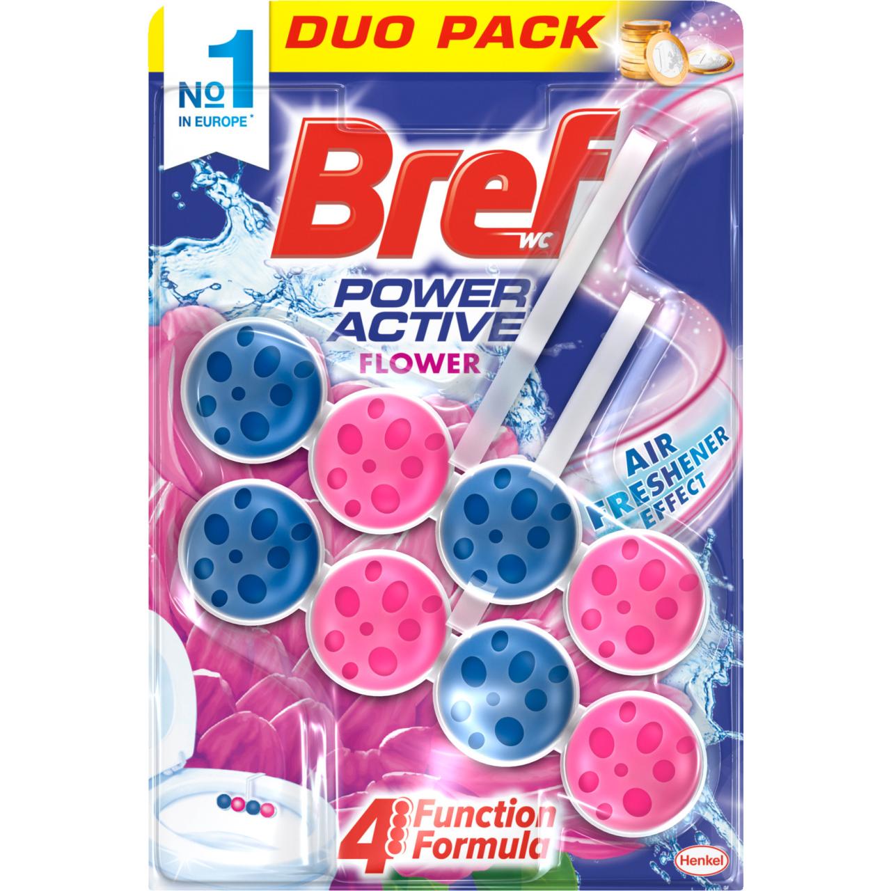 Bref Power Active Fresh Flowers Duo 2x50g