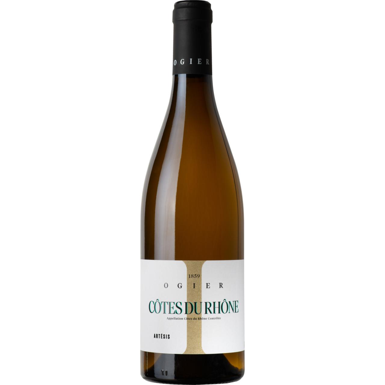 Ogier Cotes du Rhone Blanc 14% 0,75l BIO