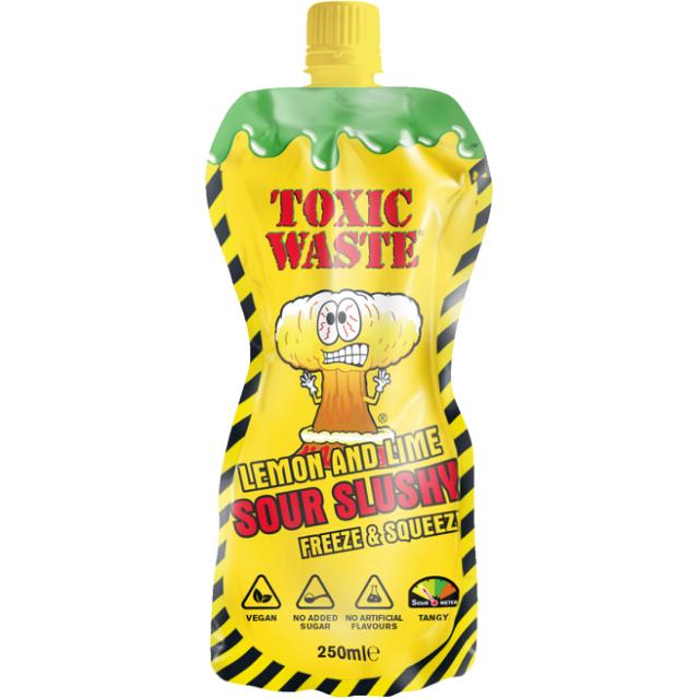 * Toxic Waste Lemon & Lime Sour Slushy 250 ml