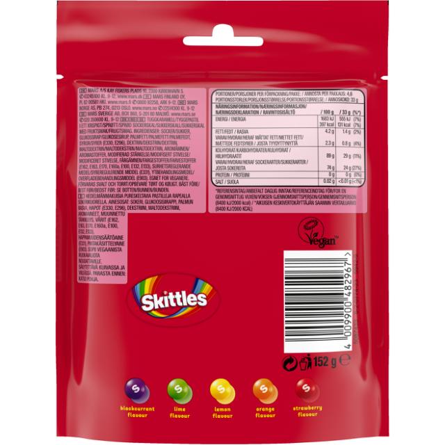 Skittles Fruits 152g