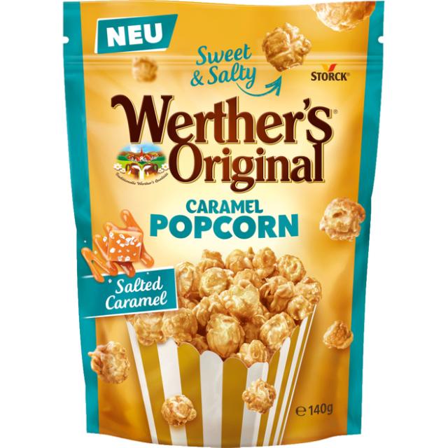 Storck Werther`s Original Salted Caramel Popcorn 140g