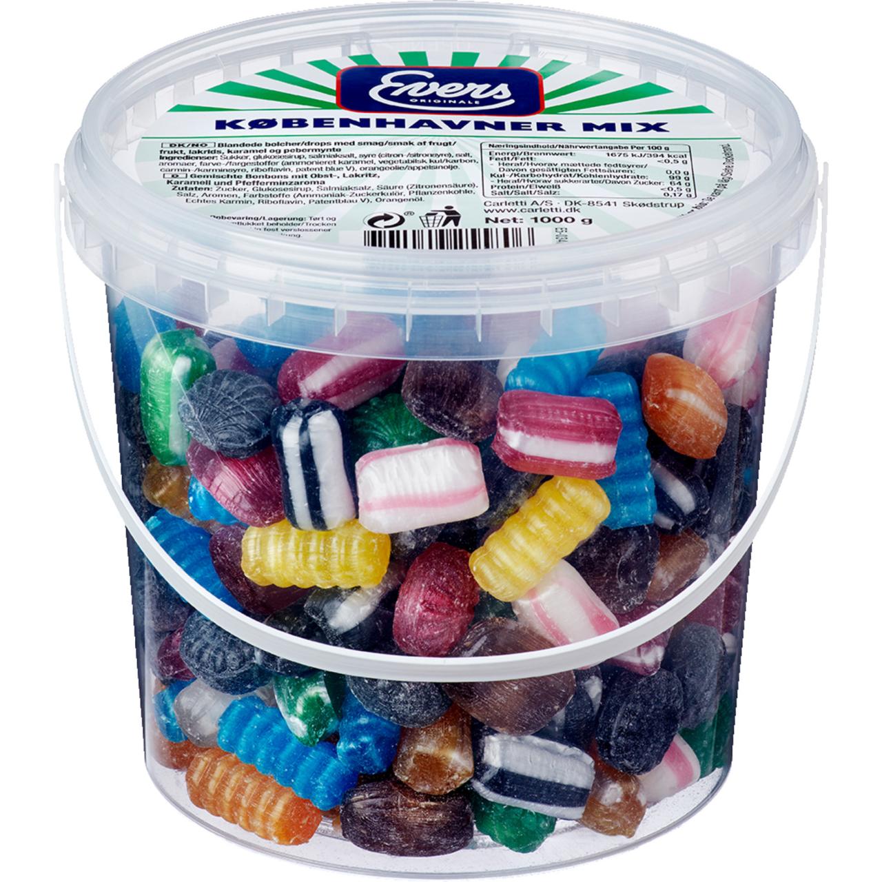 Evers Københavner Mix 1000g