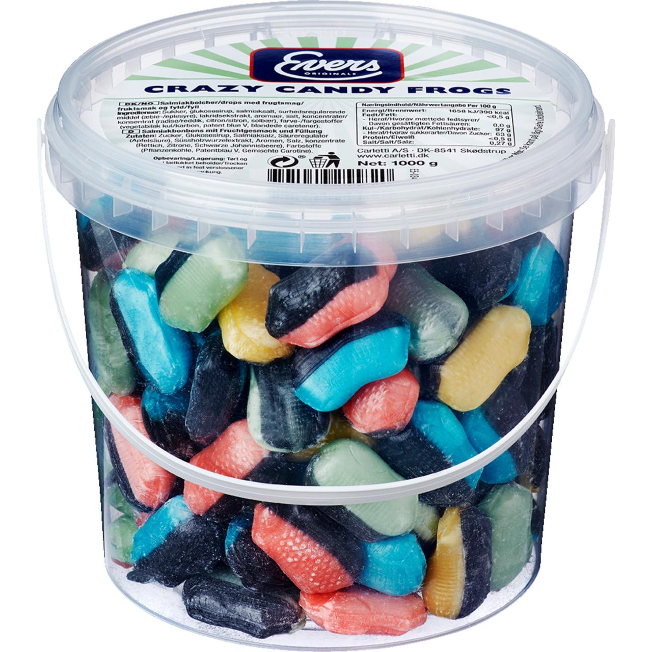 Evers Crazy Candy Frogs 1000g