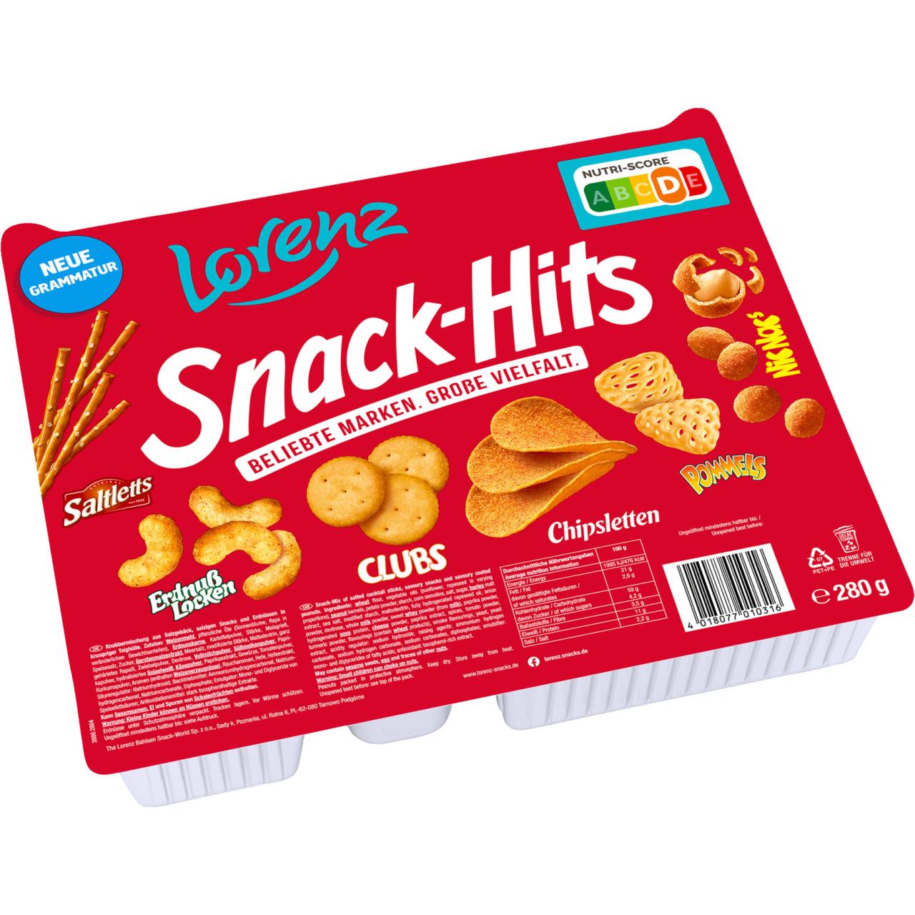 Lorenz Snack-Hits 280g