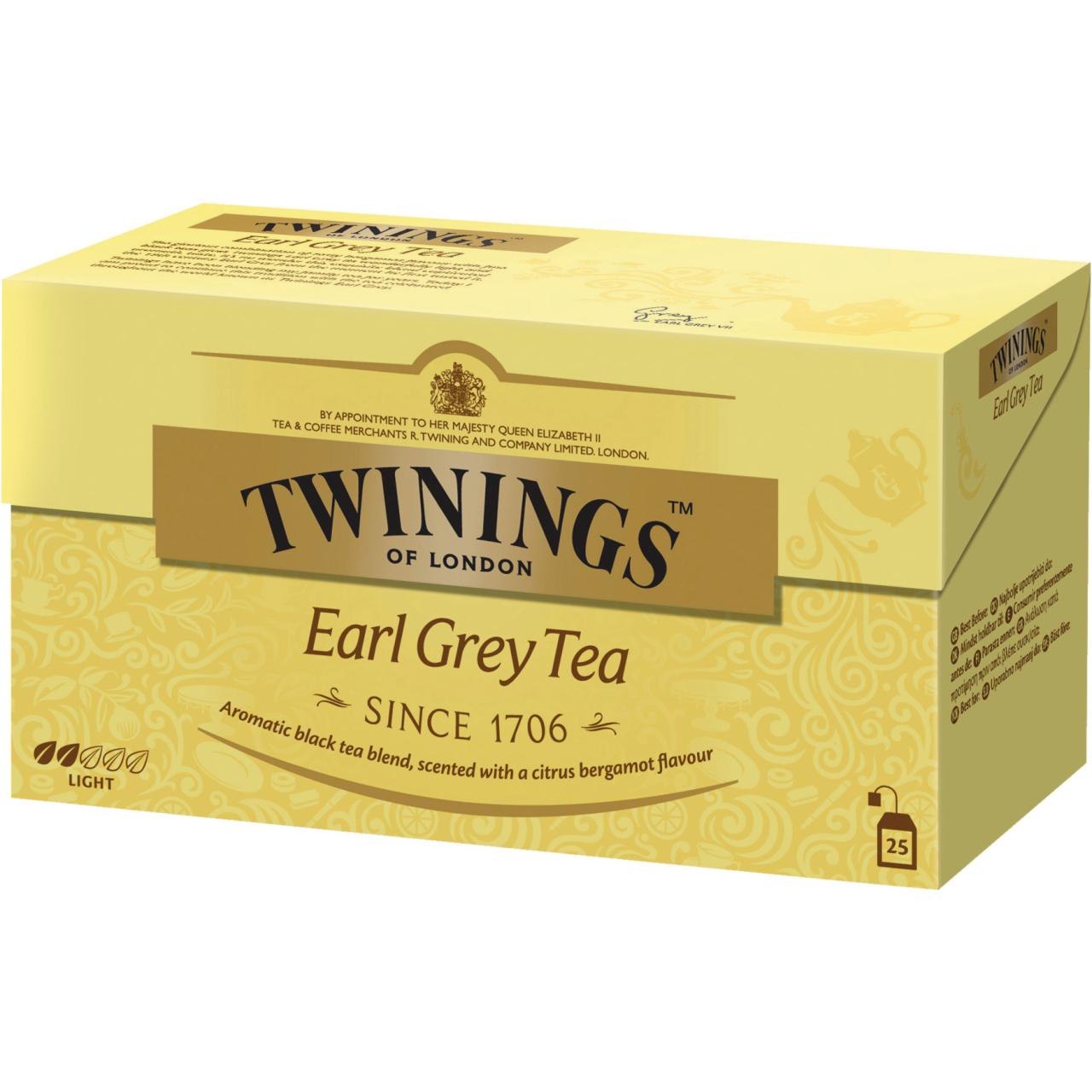 Twinings Earl Grey Tea 25 Btl