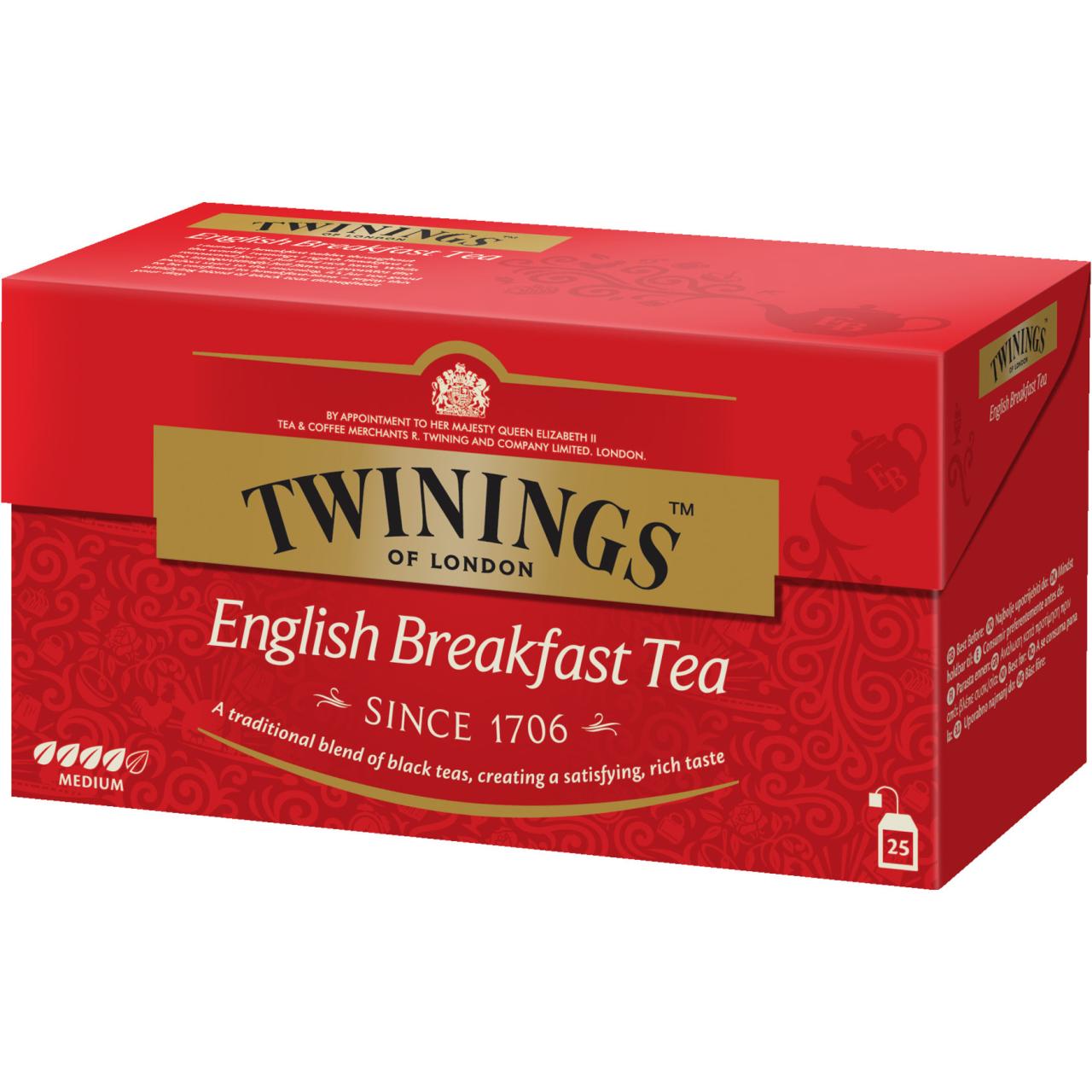 Twinings English Breakfast Tea 25 Btl