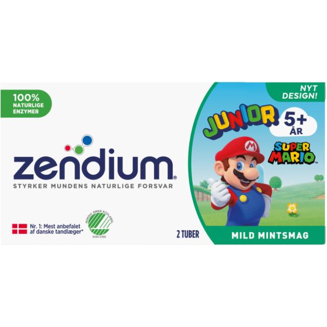 Zendium Tandpasta Junior 2x50ml