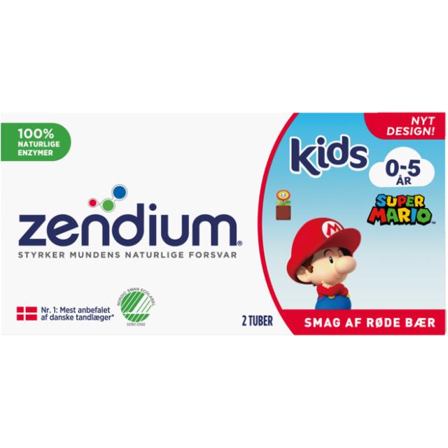 Zendium Tandpasta Kids 2x50ml