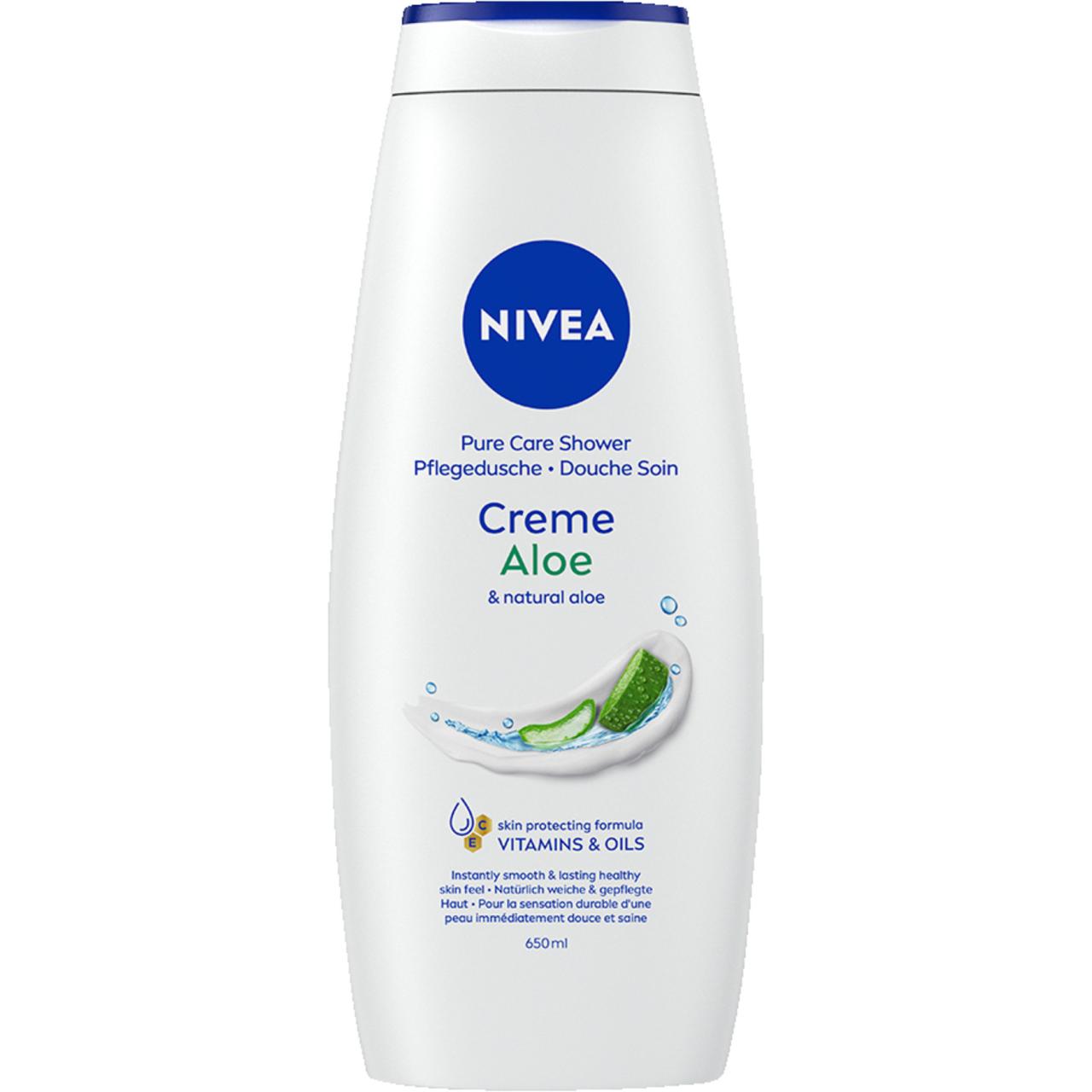 Nivea Shower Care Aloe Vera 650ml