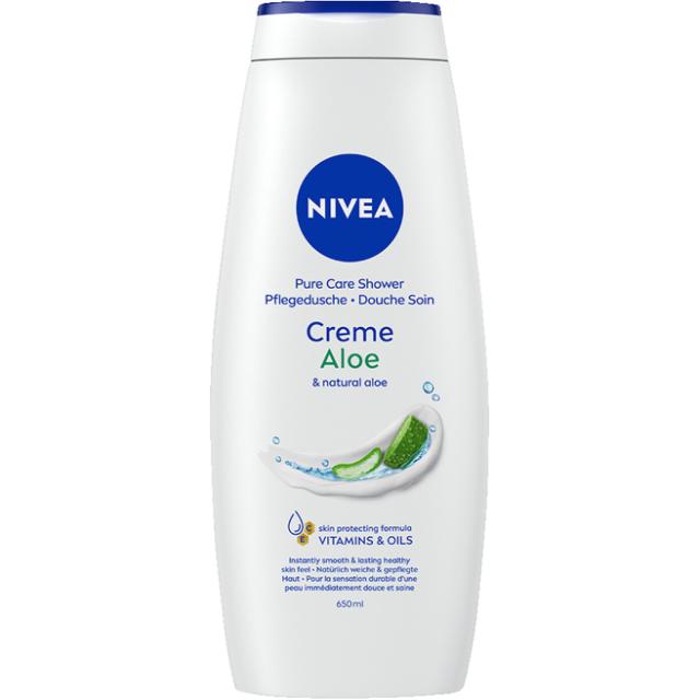 Nivea Shower Care Aloe Vera 650ml