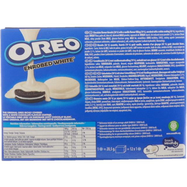 Oreo Covered White Chocolate 246g