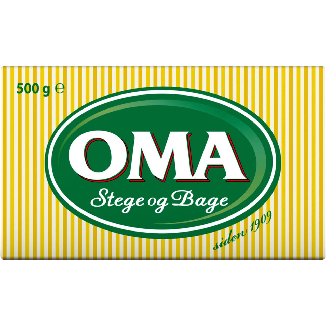 Oma Stege & Bage Margarine Blok 500g