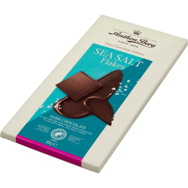 Anthon Berg Dark Sea Salt 80g