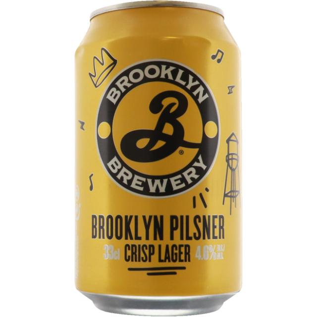 Brooklyn Pilsner 4,6% 24x0,33l Dose 