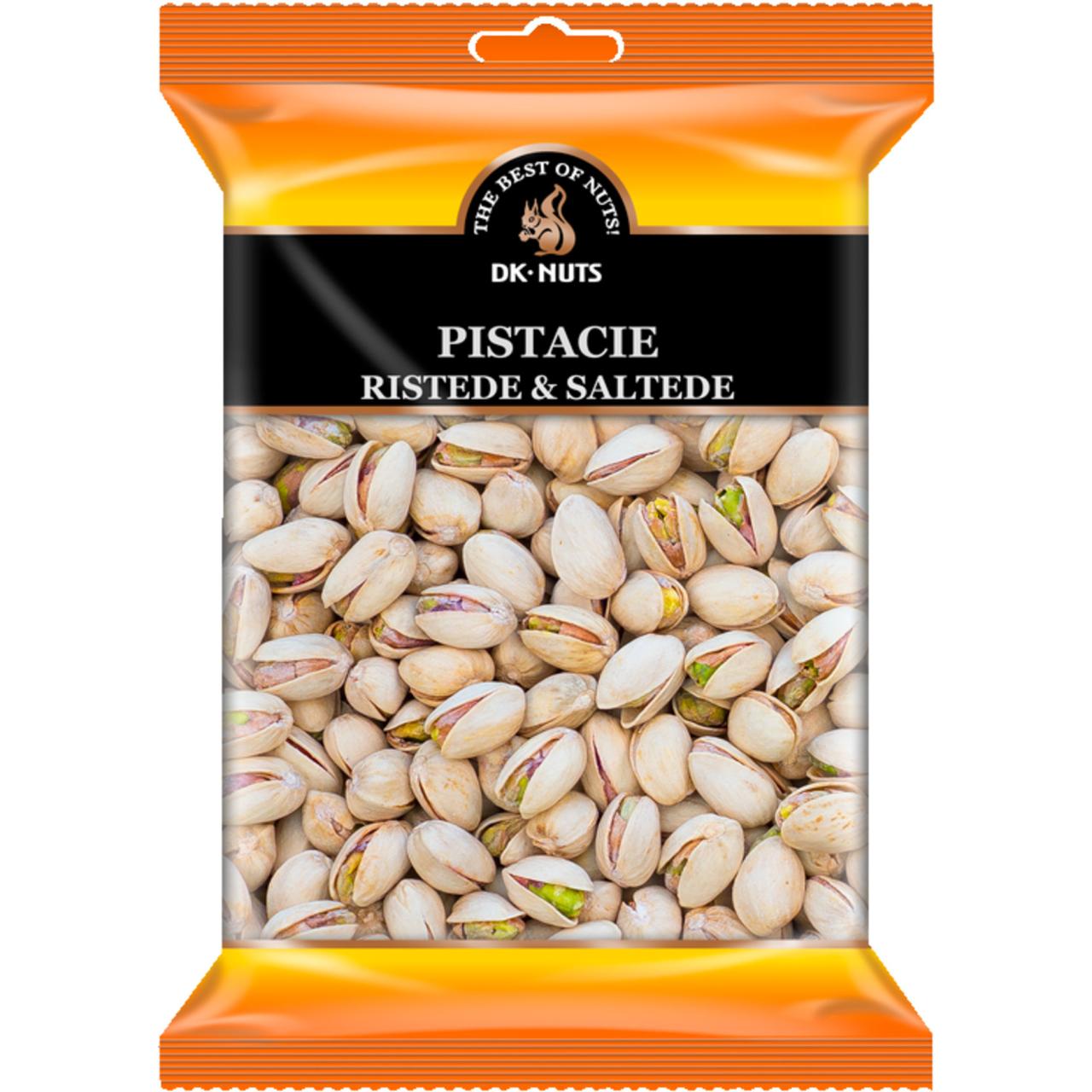 DK-Nuts Pistacie Ristede & Saltede 250g