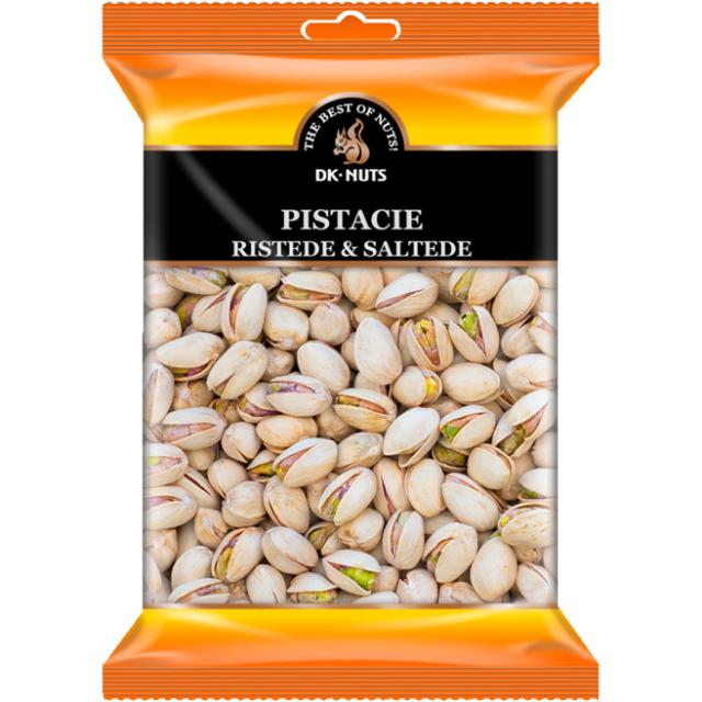 DK-Nuts Pistacie Ristede & Saltede 250g