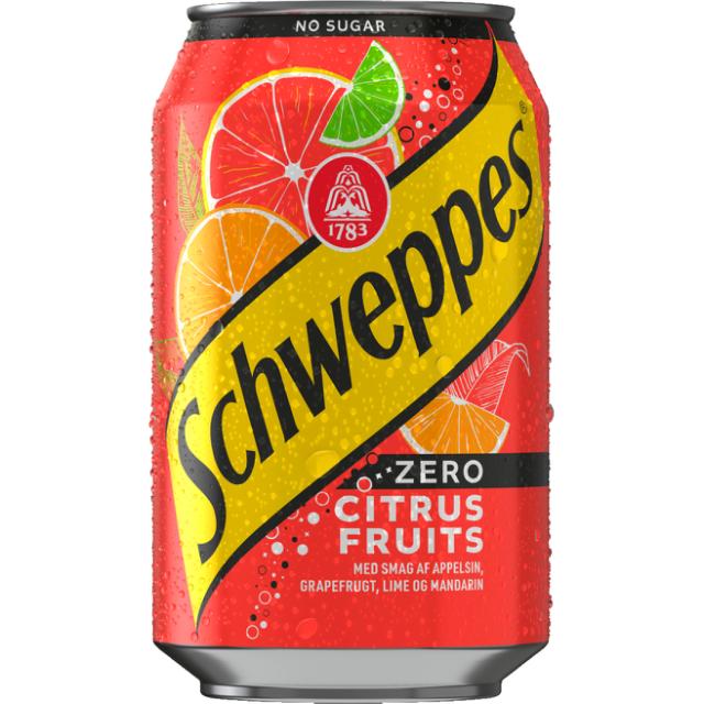 Schweppes Citrus Mix Zero 12x0,33l