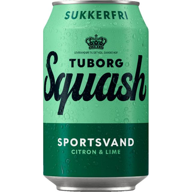 Tuborg Squash Sport Citron & Lime zuckerfrei 24x0,33l Dose