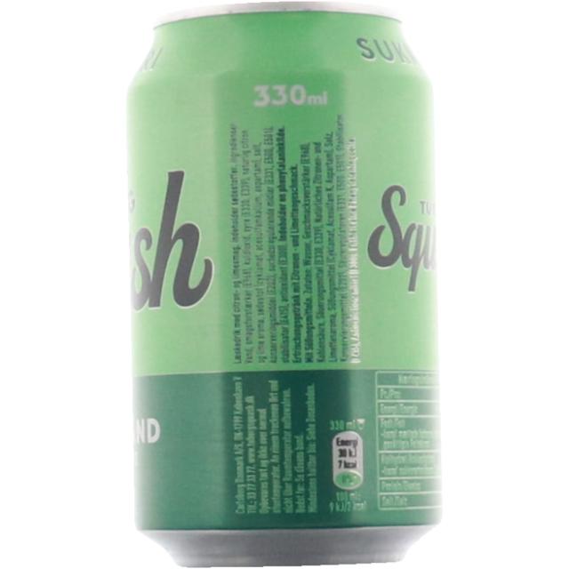 Tuborg Squash Sport Citron & Lime zuckerfrei 24x0,33l Dose