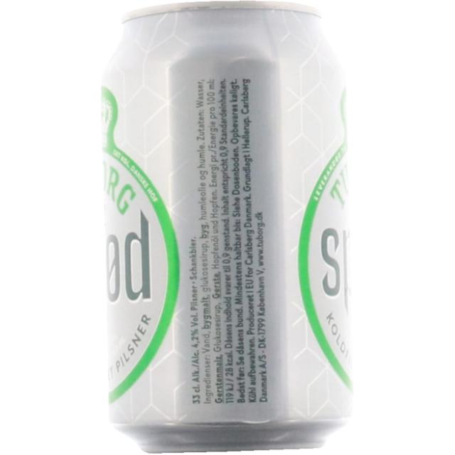 Tuborg Sprød 4,2% 24x0,33l Dose 