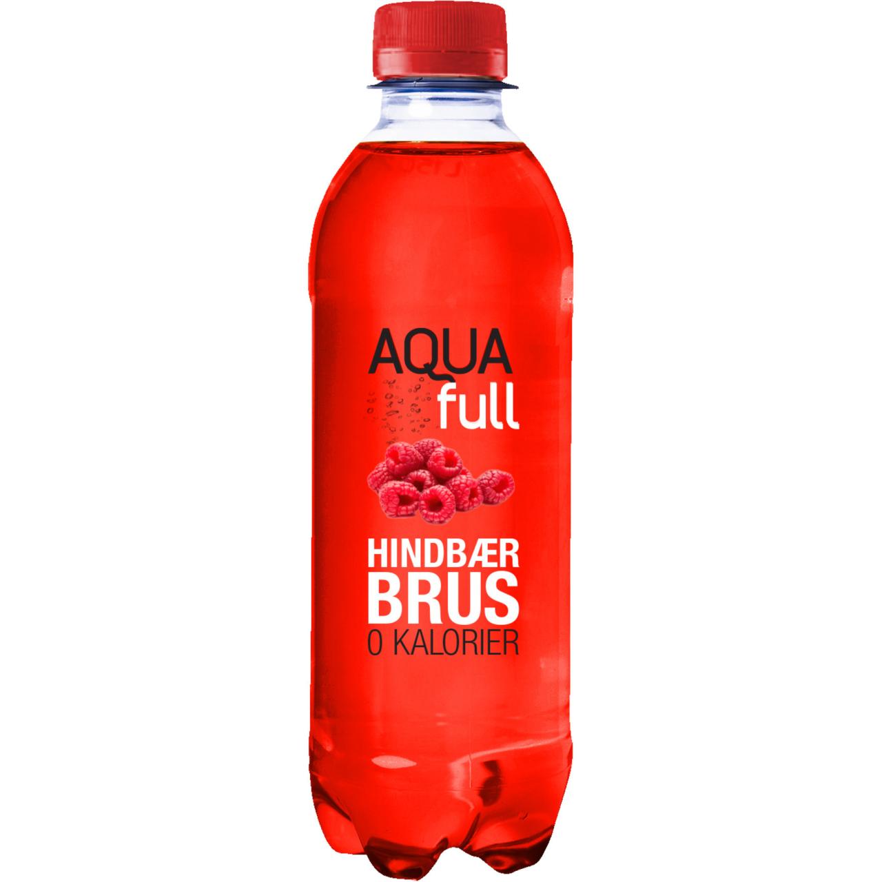 Aqua Full Hindbærbrus - 0 kcal  12x0,33l PET