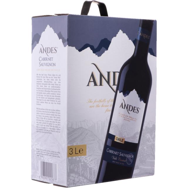 Andes Cabernet Sauvignon 3l BIB