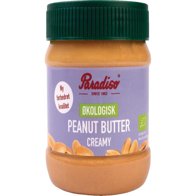 Paradiso Økologisk Peanutbutter Creamy 340g