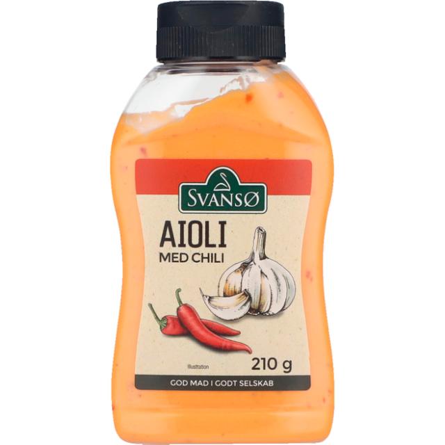 Svansø Aioli m. Chili 210g