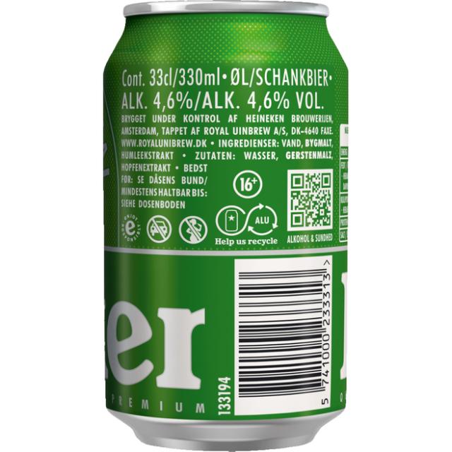 Heineken 4,6% 24x0,33l Dose