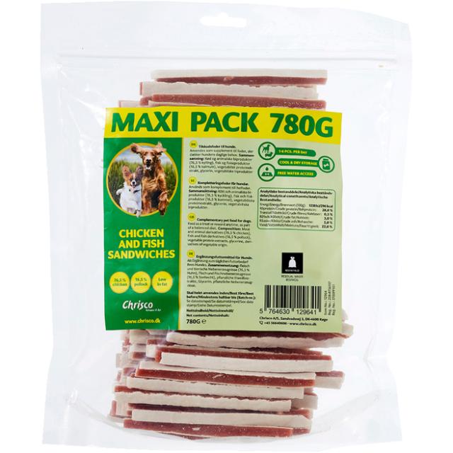 Chrisco Kylling & Fiske Sandwiches 780g
