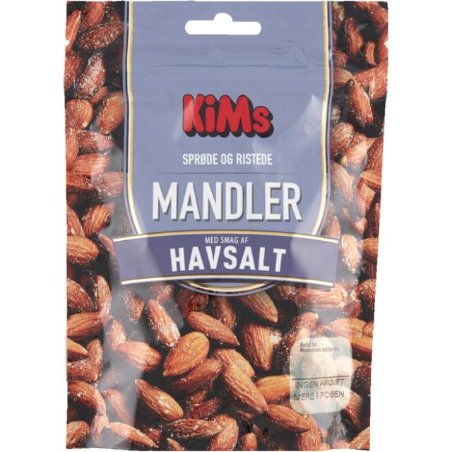 KiMs Saltede Mandler 97g