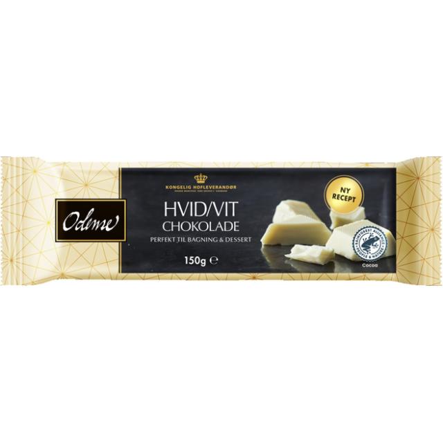 Odense Hvid Blokchokolade 150g